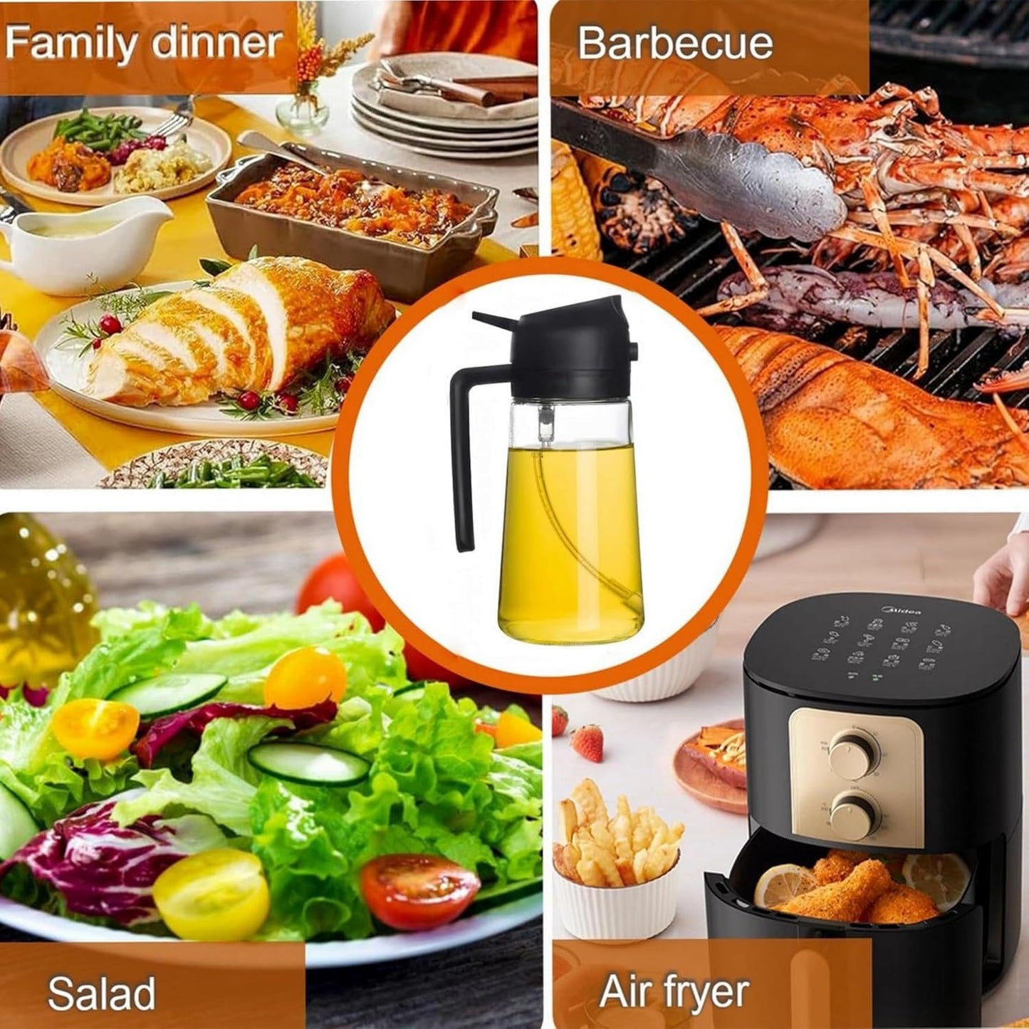 Dispensador de aceite 2 en 1 - Dosify
