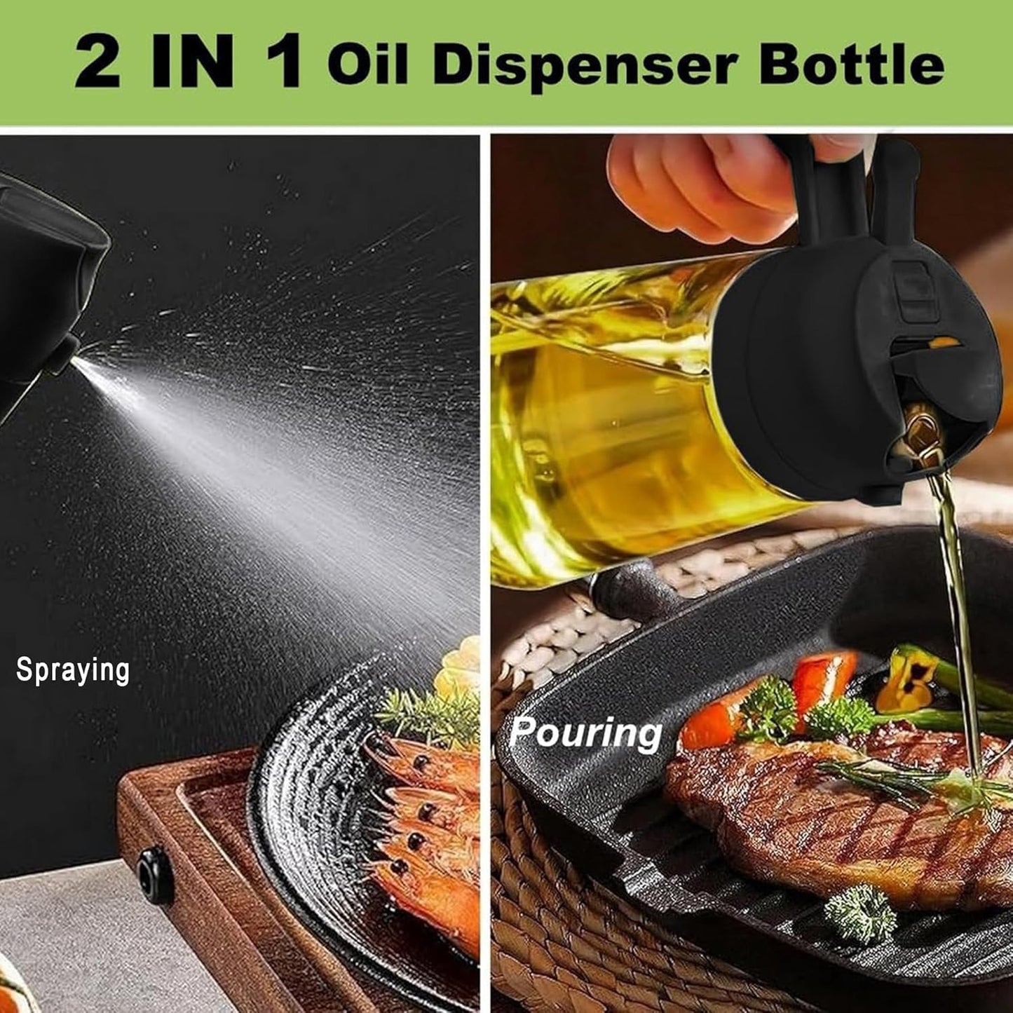 Dispensador de aceite 2 en 1 - Dosify