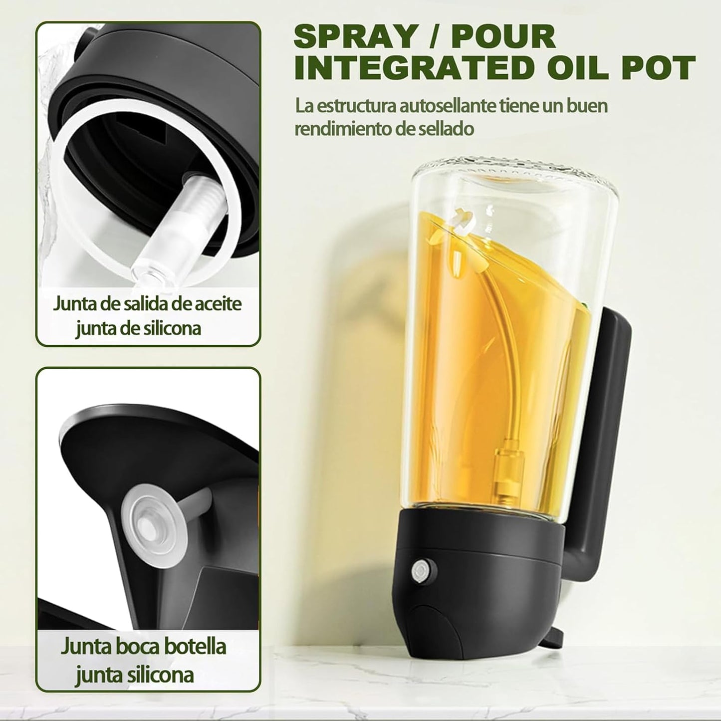 Dispensador de aceite 2 en 1 - Dosify