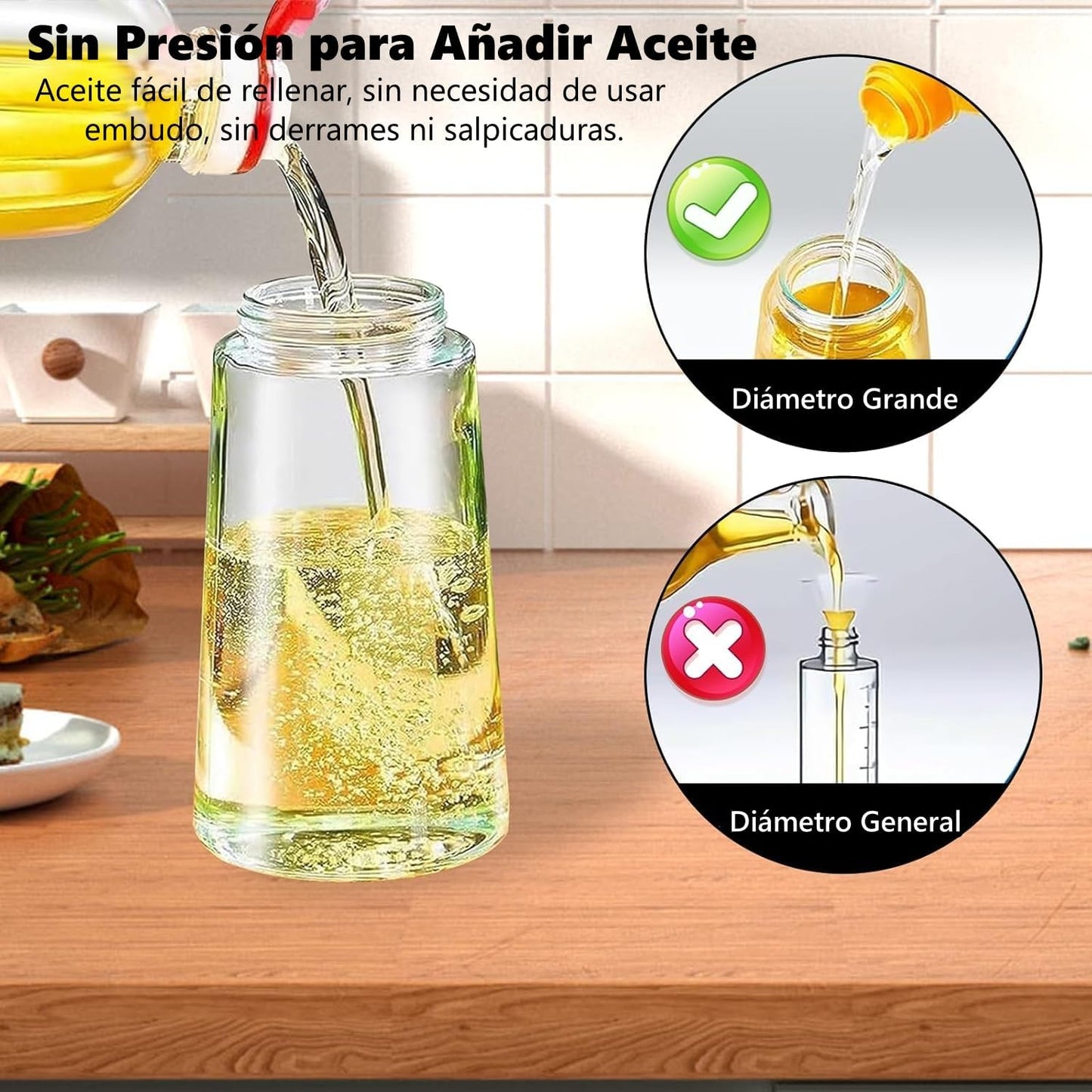 Dispensador de aceite 2 en 1 - Dosify